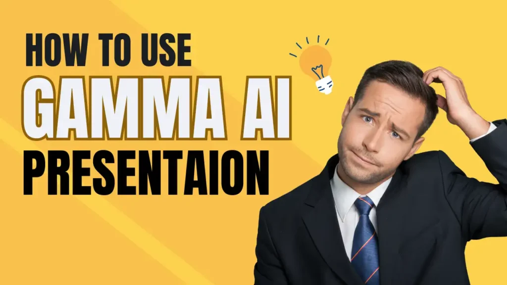 Gamma AI Tutorial how to use Gamma ai presentation